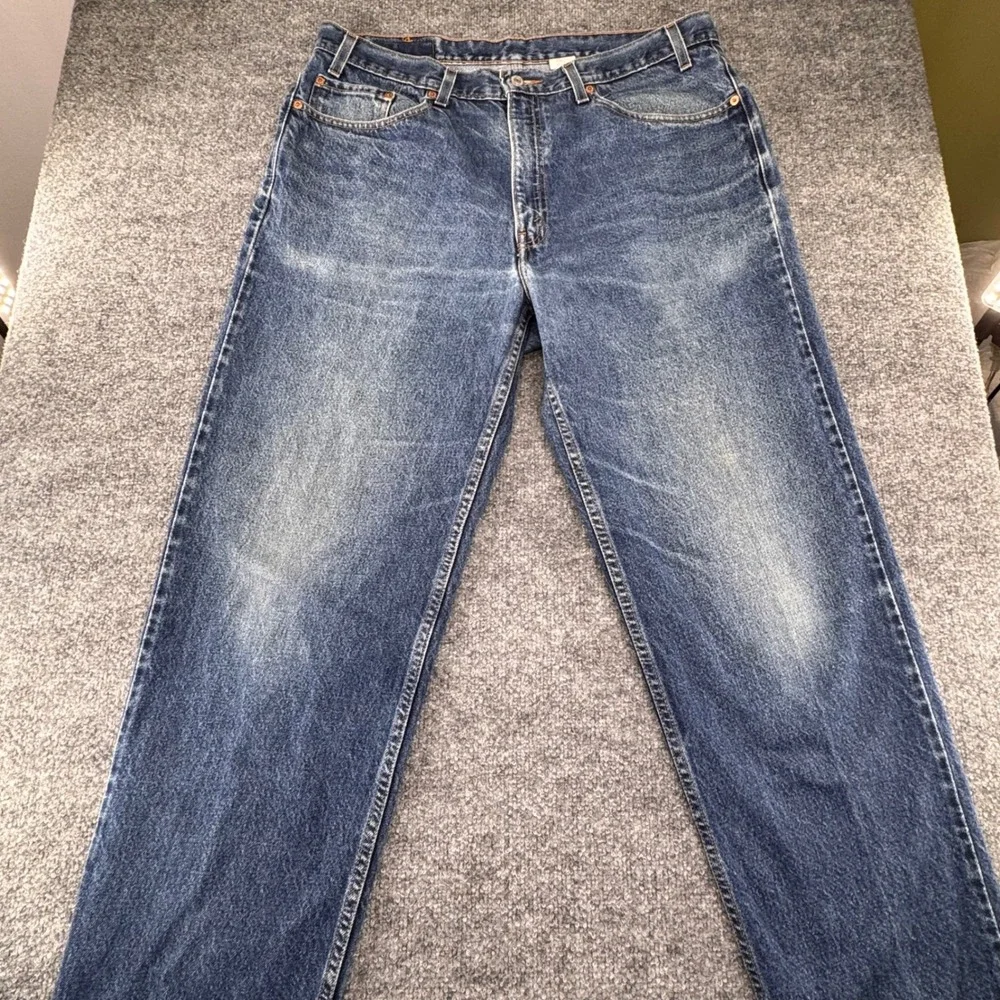 Levi's 550 Jeans Men 38x32 Vintage '00 Cotton Relaxed Fit Med Wash Dad Workwear